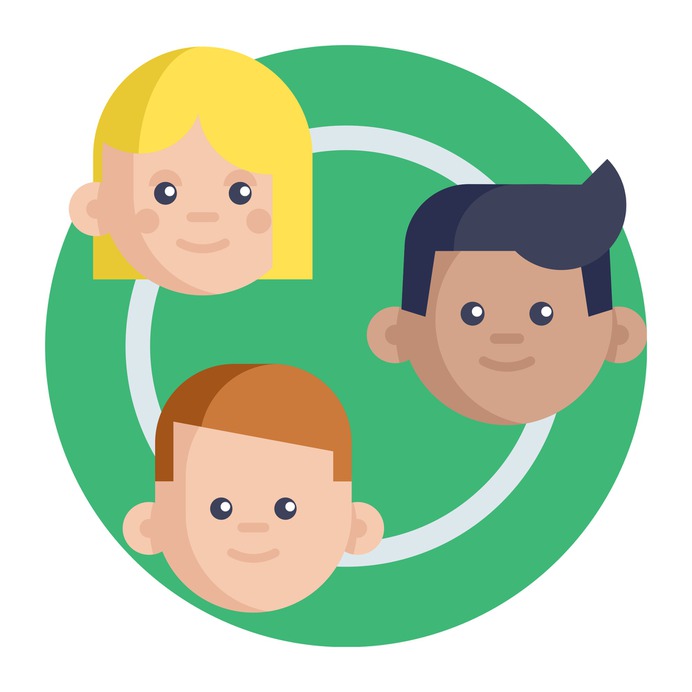 See more icon inspiration related to group, teamwork, team, networking, business and people on Flaticon.