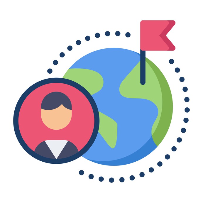 See more icon inspiration related to global, flag, user, maps and location, miscellaneous, earth globe, earth grid, globe grid, planet earth, geography and flags on Flaticon.