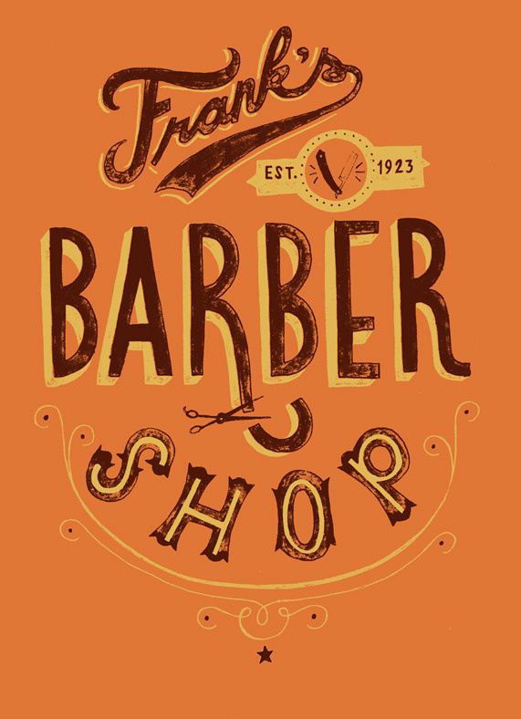 Barbershop2 #lettering #texture