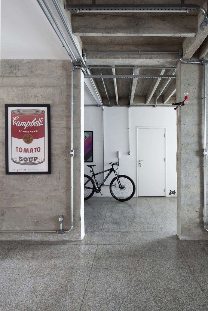 An Industrial Modern Renovation of a São Paulo Apartment 12