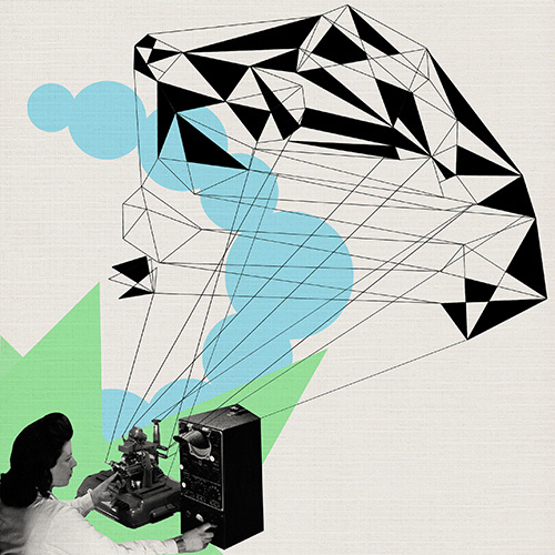 "REFLEX" © ceren kilic 2012 #kilic #ceren #print #illustration #vintage #art #ar