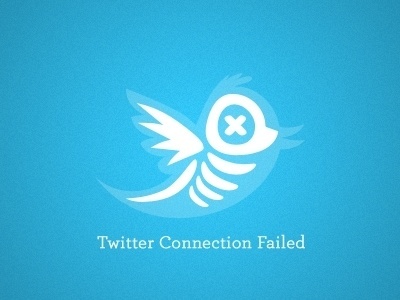 Dribbble - Twitter Fail by Jo Albright #fail #illustration #twitter #xray #bones