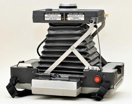 Polaroid 230 - Open Top Down | Flickr - Photo Sharing! #polaroid