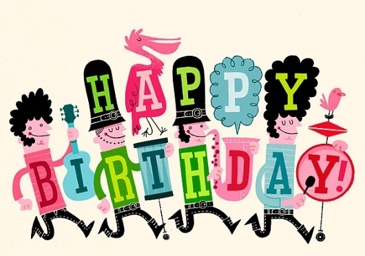 Esther Aarts » Happy Birthday! #illustration