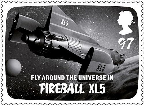 Eye blog » Scarlet letter. Lenticular stamps celebrate the work of Thunderbirds and Stingray creator #stamps
