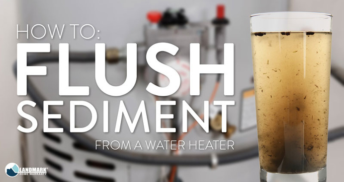 How to flush your water heater tank from sediment.
