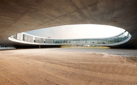 Dezeen » Blog Archive » Rolex Learning Centre by SANAA #center #design #architecture #learning #epfl