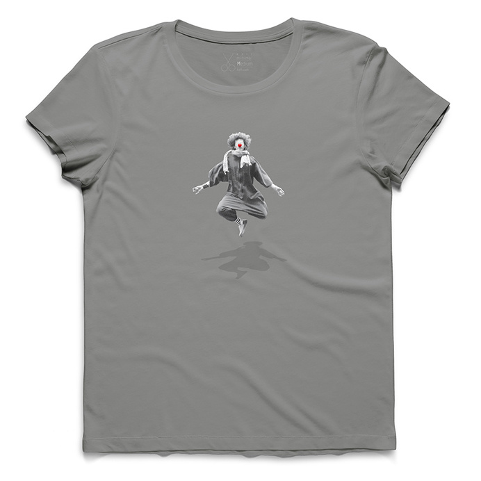 #corneu #light gray #tee #tshirt #clown #minimal #simplicity #richardbach #seagull