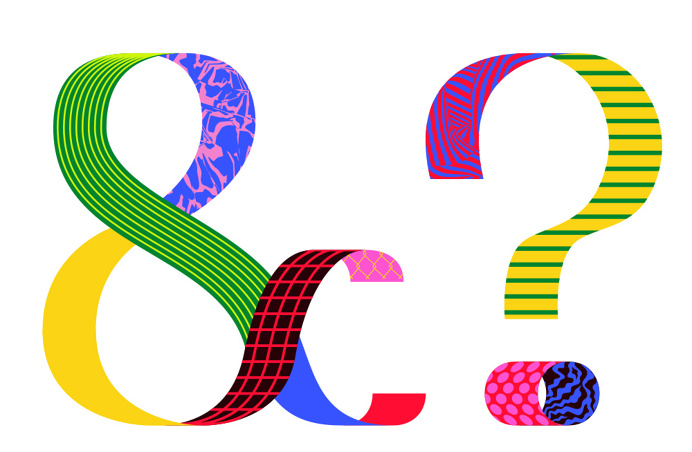 And? #pattern #illustration #typography #mkrnld #type