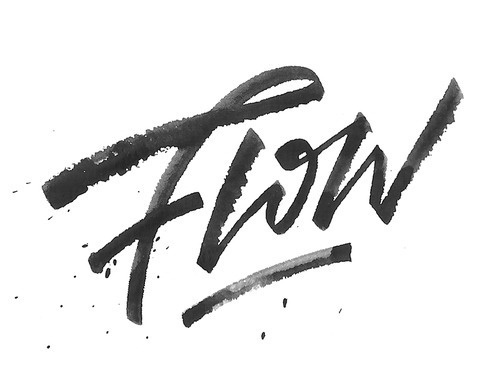 Typeverything.com Flow by Max Pirsky. #brush