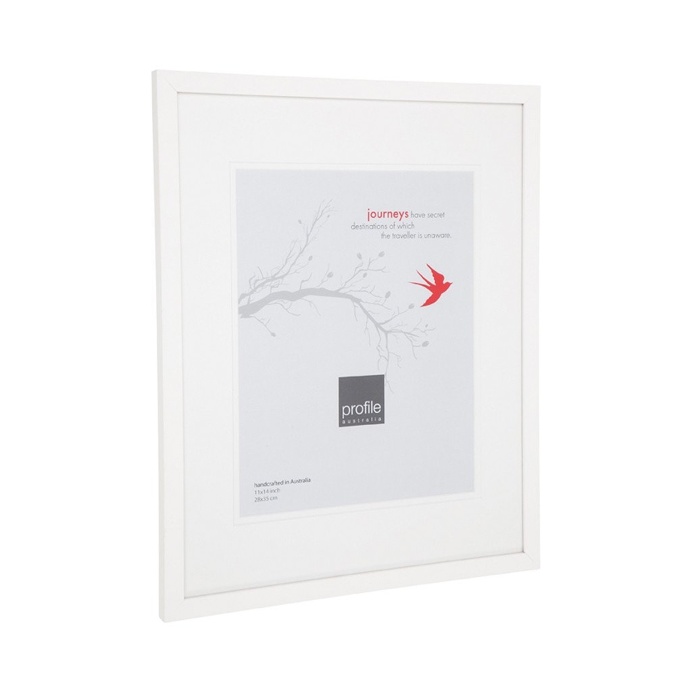 Deluxe White Photo Frame , 20 cm x 25 cm
