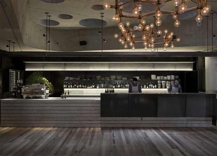 Concrete Hotel Decor in Canberra - #hotel, #interior