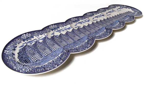 Maxime Ansiau #plate #decorative #porcelain