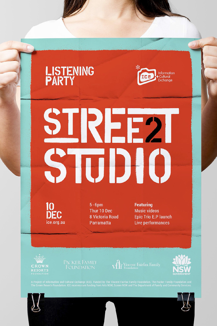 Poster Design #handlebranding #designer #typography #red #teal #poster