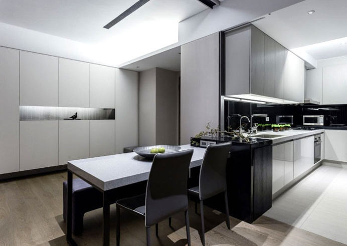 Contemporary Apartment in Taipei - #decor, #interior, #home