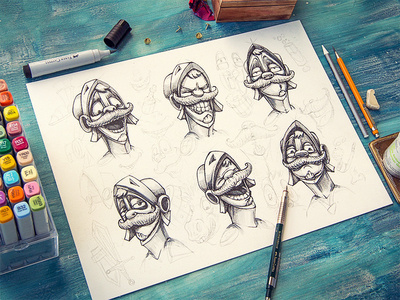 Antonio (character) #illustration #charakter
