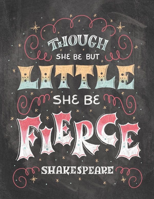Chalk Typography Artwork