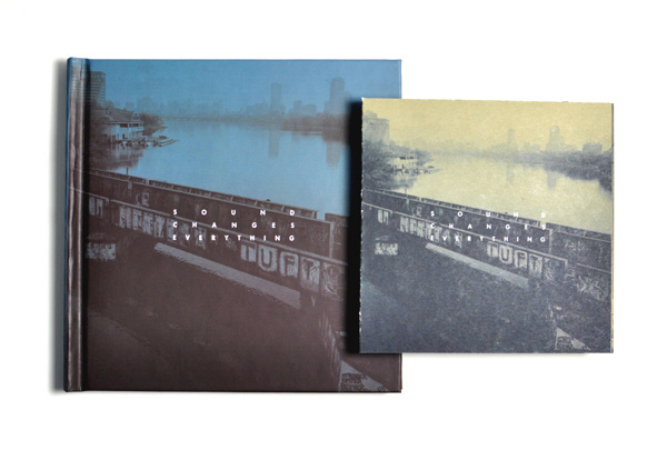 Sound Changes Everything #boston #design #book #indie #minimal #cleam #music #editorial