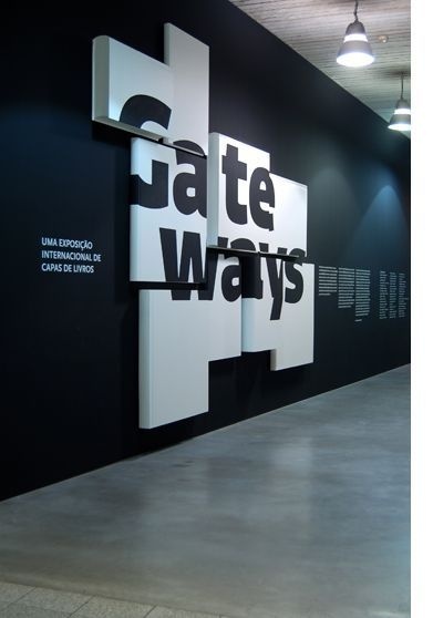 The last exhibition in the Idioms series involved over 400 cover designs by 56 designers from 14 countries. #dd