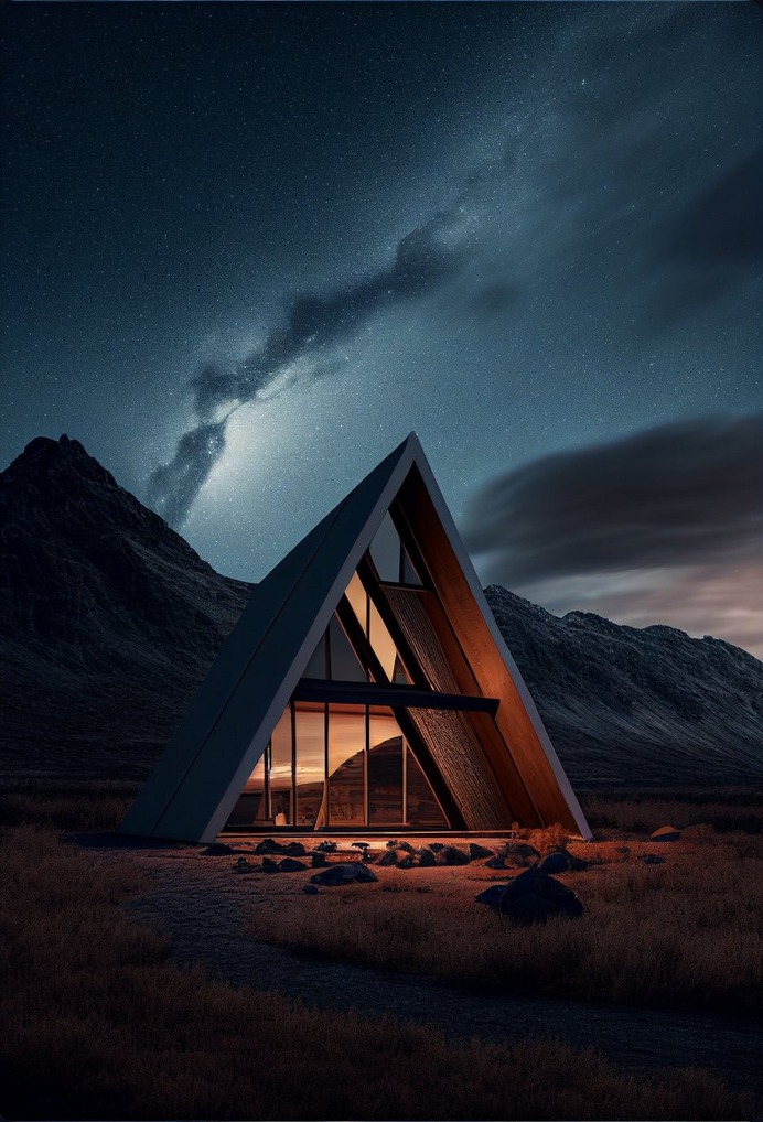 A-Frames by Simon Joseph

I just love them, especially when they are AI-generated