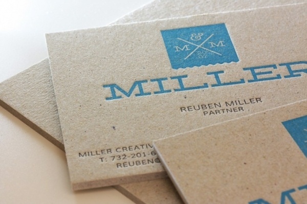 Business Card Design - Miller Creative #card #identity #business