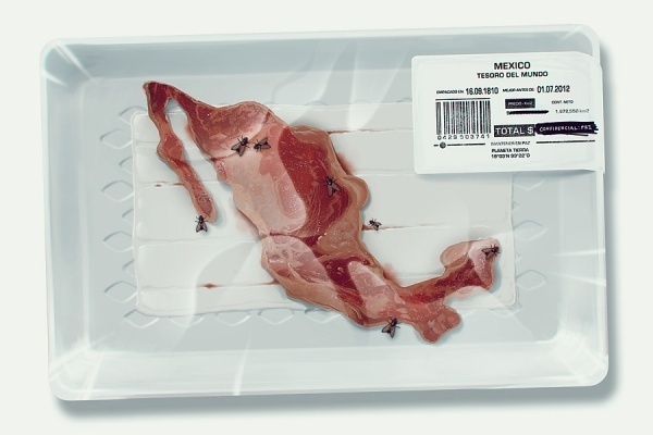 http://www.oscarmar.com/index.php?/work/illustration/ #government #mexico #corruption #oscar #illustration #meat #fly #price #mar