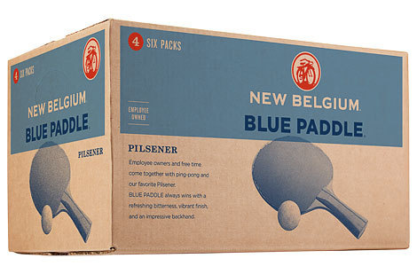 New Belgium Blue Paddle #packaging #beer