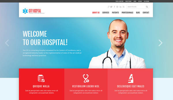 Medical and Health Joomla Template