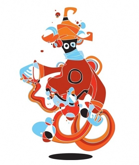 Vector Art & Artists Collective - Blood Sweat Vector #orko #cartoon #illustration #vector
