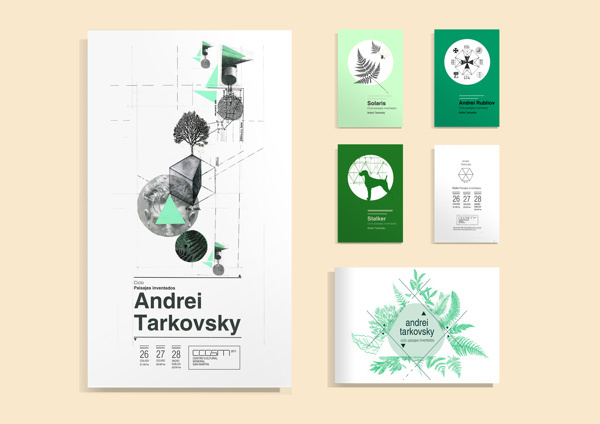Andrei Tarkovsky on Behance