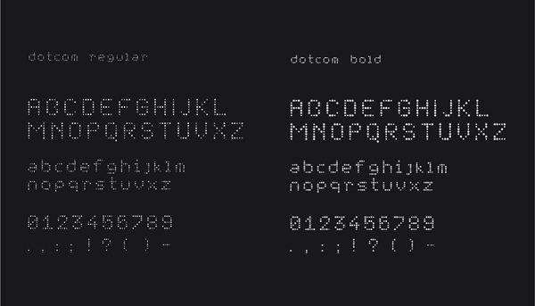 DOTCOM Felipe Lekich #type #typography