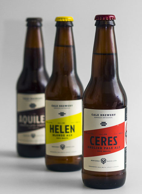 Cale Brewery Bottles #packaging #beer
