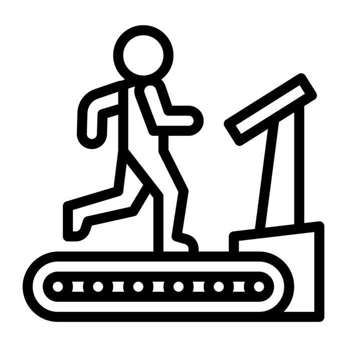 See more icon inspiration related to gym, run, walk, train, wellness, sports and competition, work out, fitness, treadmill, training, electronics and exercise on Flaticon.