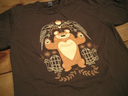 Woodland Creatures Tee | rigamaru #illustration