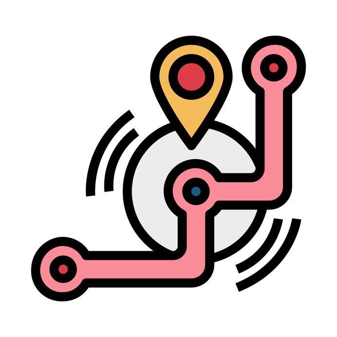 See more icon inspiration related to maps and location, map pointer, map point, map location, placeholder, pointer, pin, signs and location on Flaticon.