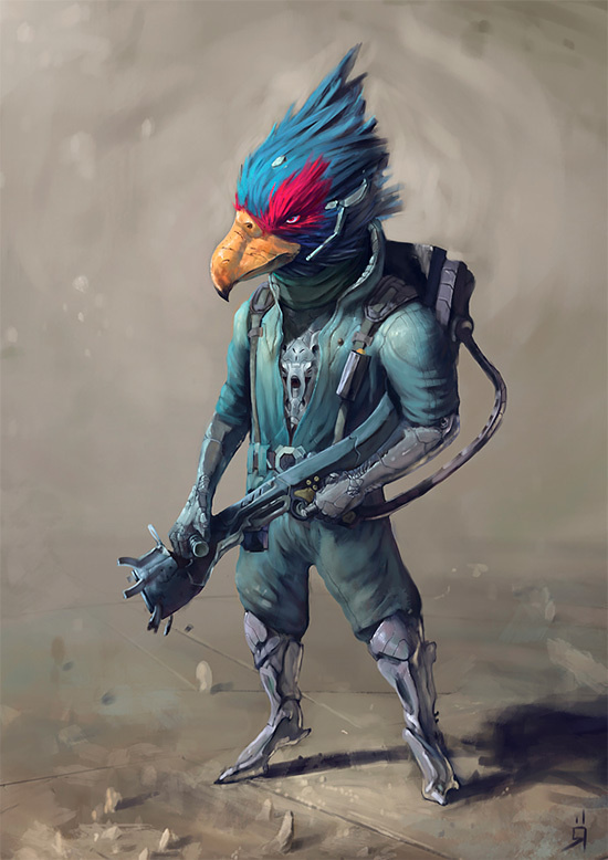 Character Design & Concept Art by Oscar Römer | Inspiration Grid | Design Inspiration #romer #oscar