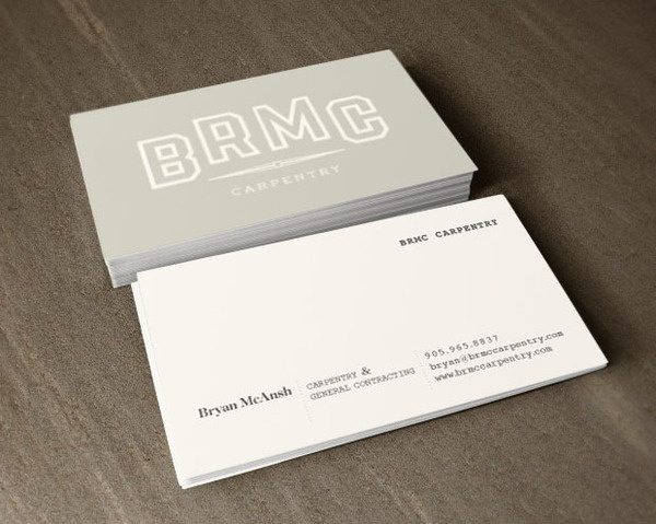 Brmc business card #card #print #layout #business