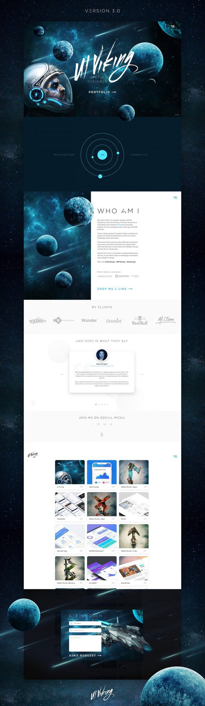 UI Viking v3.0 – Portfolio