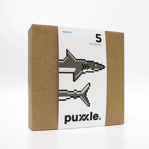 puxxle — Shark #puxxle #yoyo #puzzle #pixel #shark #gaming #art