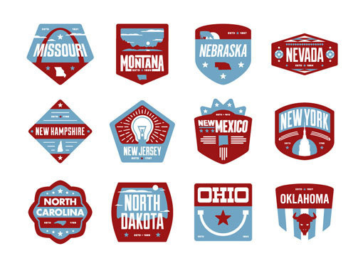 Floorpass #badges #states #crests