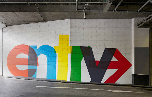 QV Carpark #avant garde #wayfinding #color #colour #bold #carpark #award winning