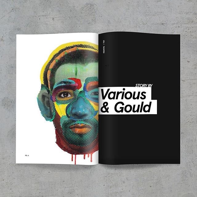 #magazine #print #spread #mockup #layout #publication