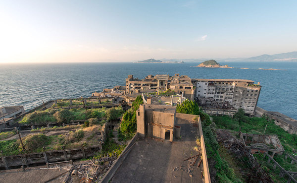 CJWHO ™ (Gunkanjima (軍艦島, Battleship Island) officially...) #design #landscape #abandoned #photography #architecture #art #japan