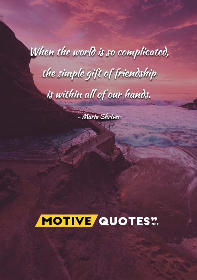When the world is so complicated