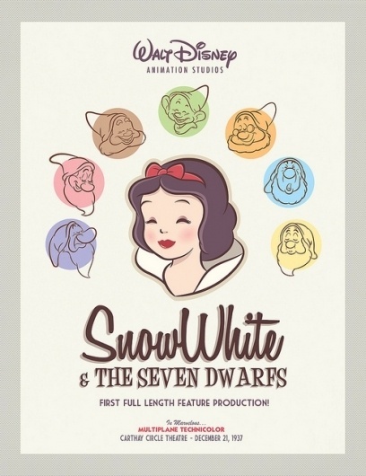 Retro Snow White Poster | Flickr: Intercambio de fotos #white #snow