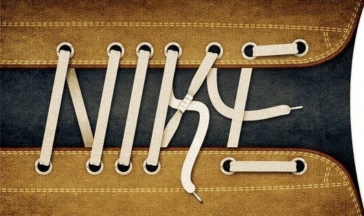 All sizes | Nike laces | Flickr - Photo Sharing! #typography