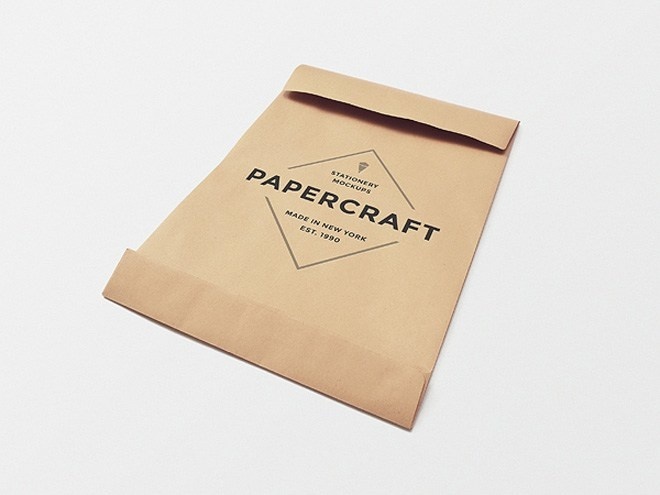 Big Papercraft Envelope Mockup