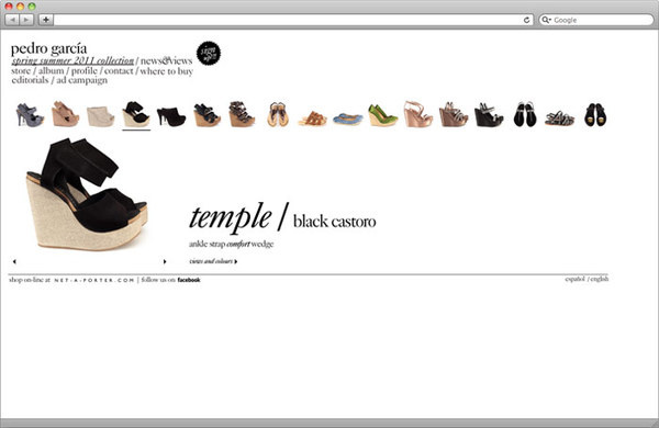 Pedro García #cla #garcia #design #graphic #website #se #barcelona #fashion #pedro