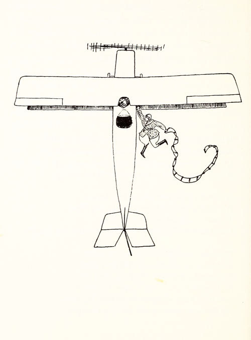 William Faulkner's Little Known Jazz Age Drawings, with a Side of Literary Derision | Brain Pickings #jazz #illustration #plane #lines