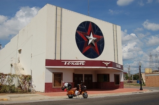 All sizes | Texan Theater, Kilgore | Flickr - Photo Sharing! #signage #logo #building #script